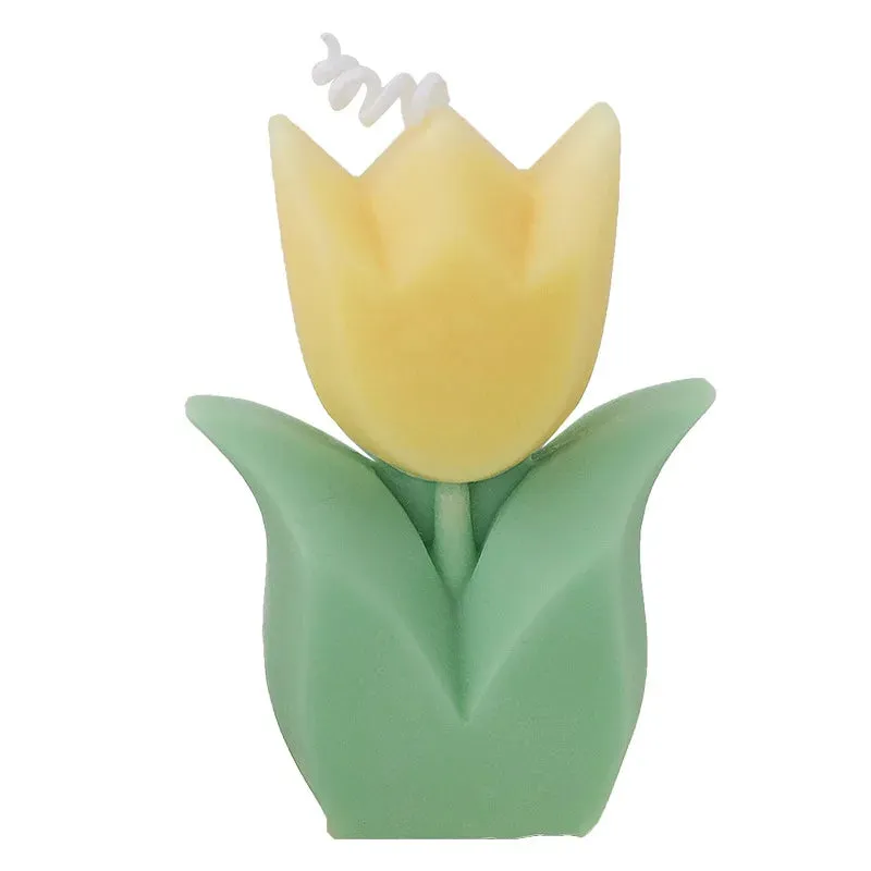 1PC Tulip Scented Flower Candle