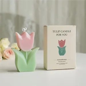 1PC Tulip Scented Flower Candle
