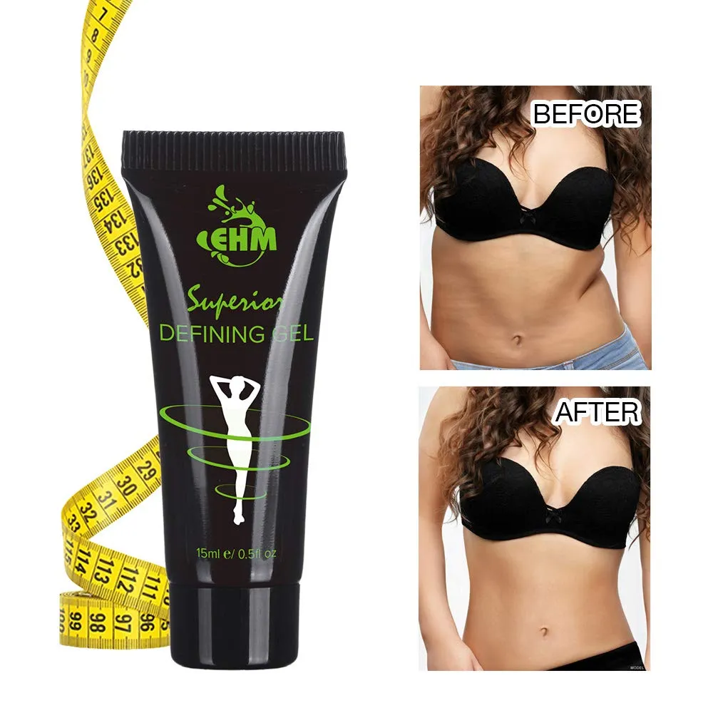 2 EHM Naturals Body Wraps Defining Gel Really works to Tone Tighten and Firm (2 x15 ML)Potent Fat Burning and Slimming Ingredients to Reduce Cellulite
