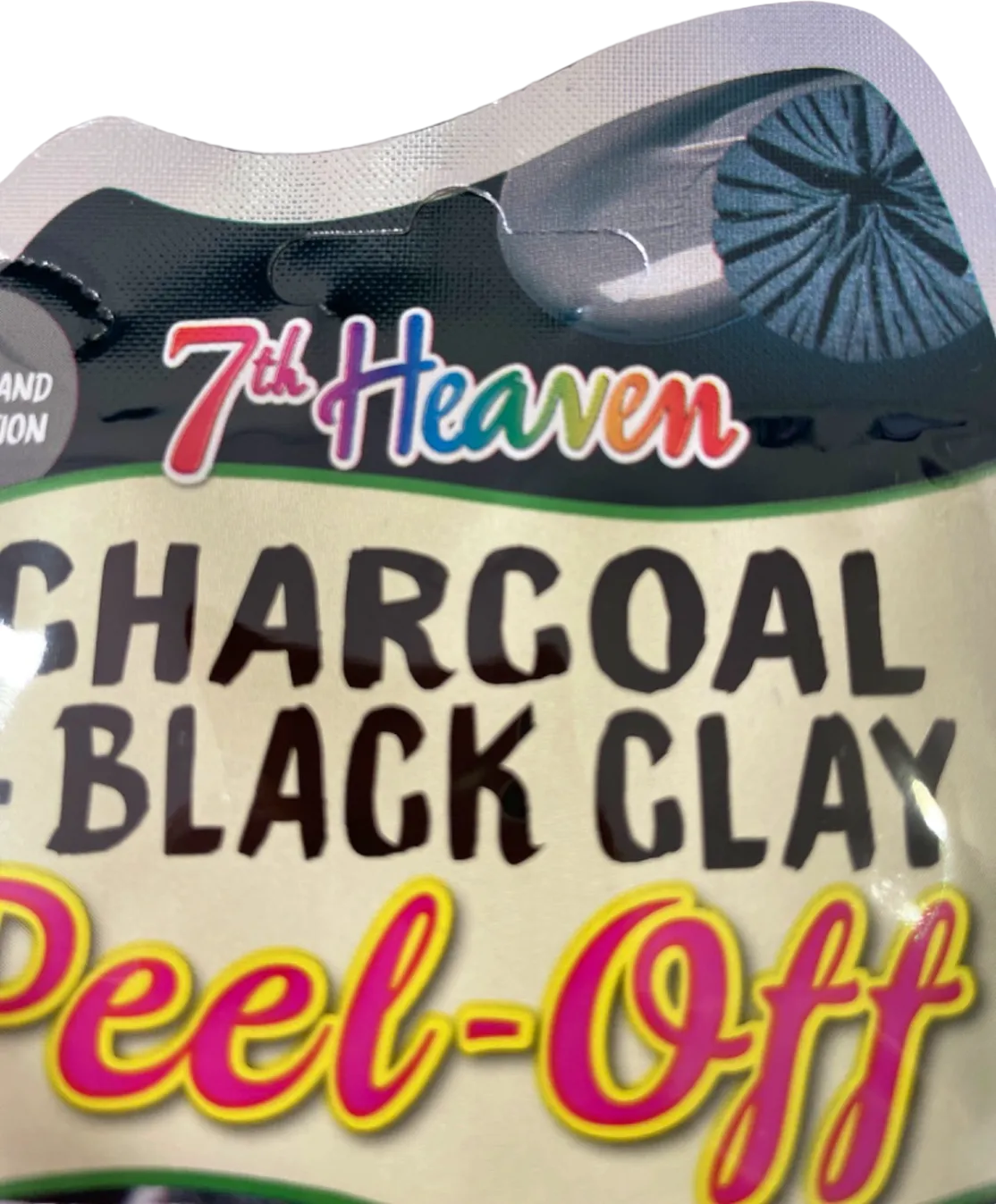 7th Heaven Charcoal & Black Clay Peel-Off Mask 10ml