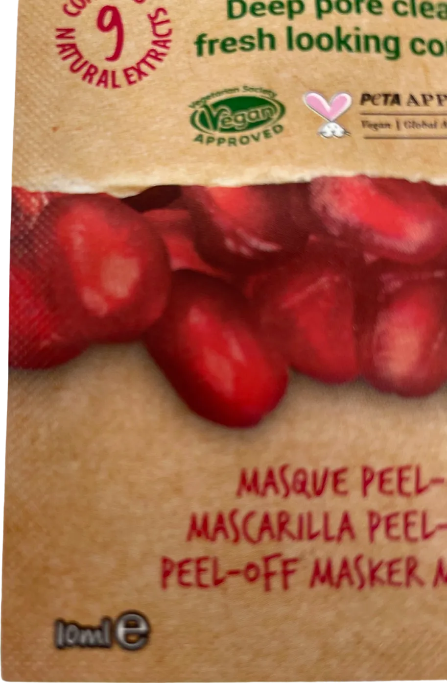 7th Heaven Superfood Pomegranate Peel-Off Mask No Shade 10ml