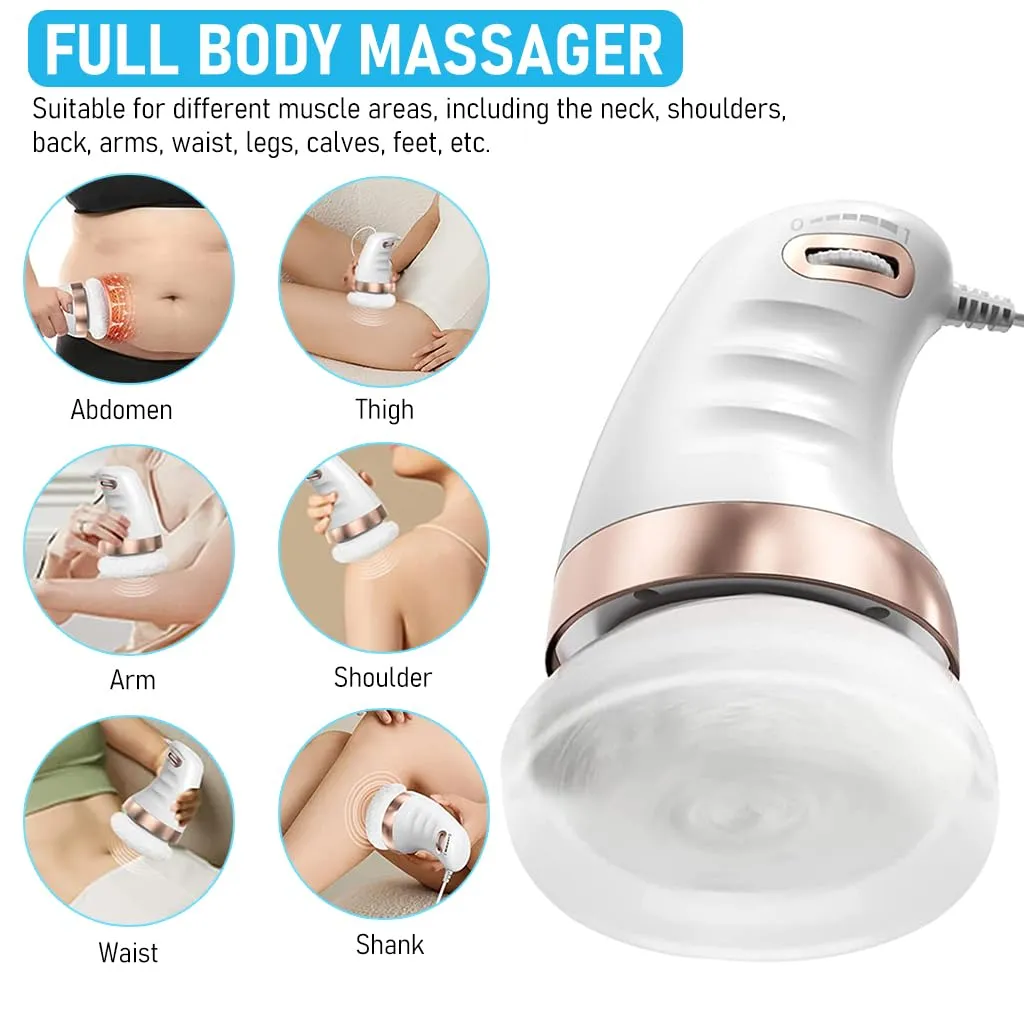 Aara Internationals Body Massager Electric Shoulder Back Massager Full Body Massager for Neck, Back, Arm, Lumbar, Leg Viberation Muscle Massager with Stepless Adjustment Knob Beauty Sculpt Massager