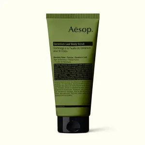 AESOP GERANIUM LEAF BODY SCRUB 180ml