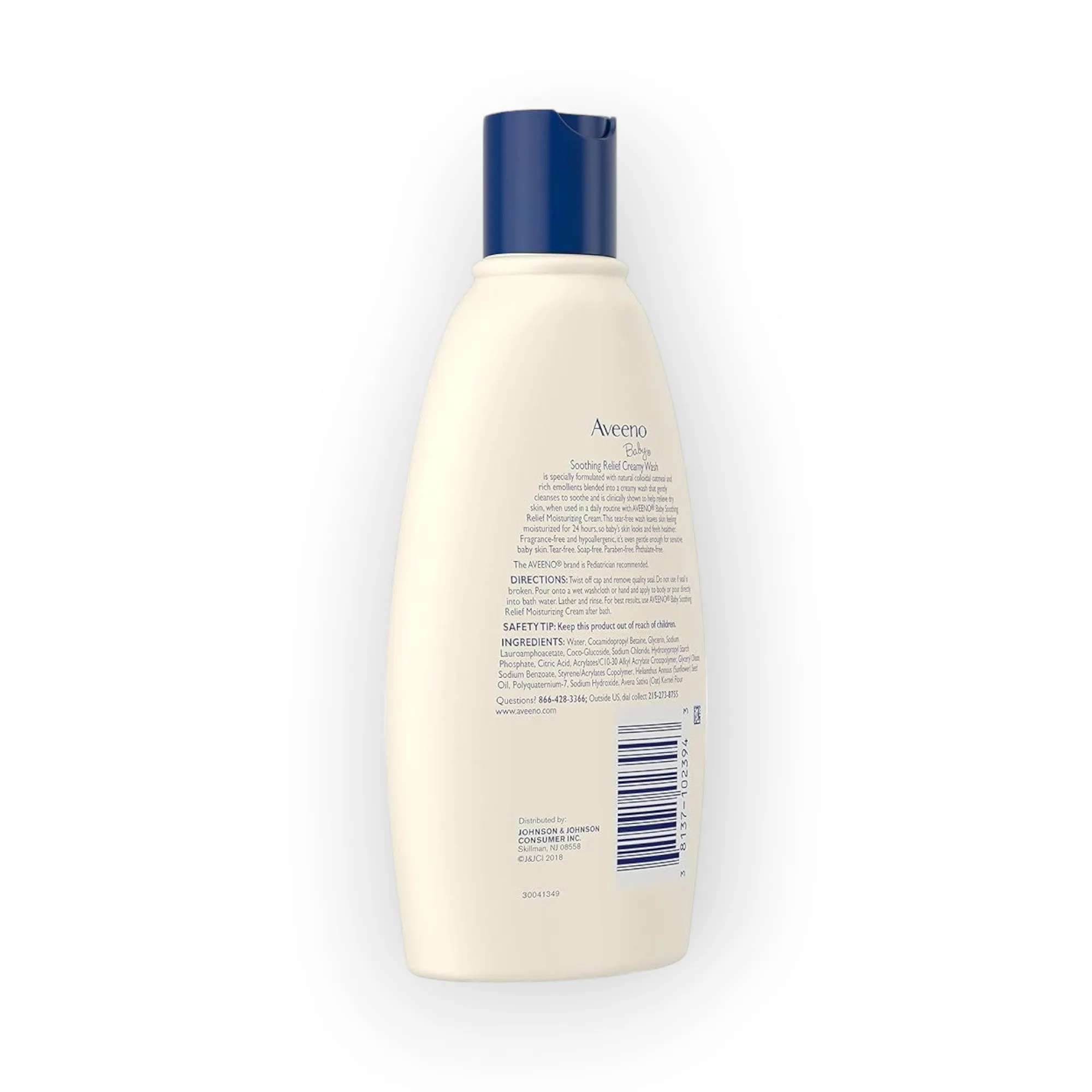 Aveeno Baby Soothing Hydration Creamy Wash, 354ml