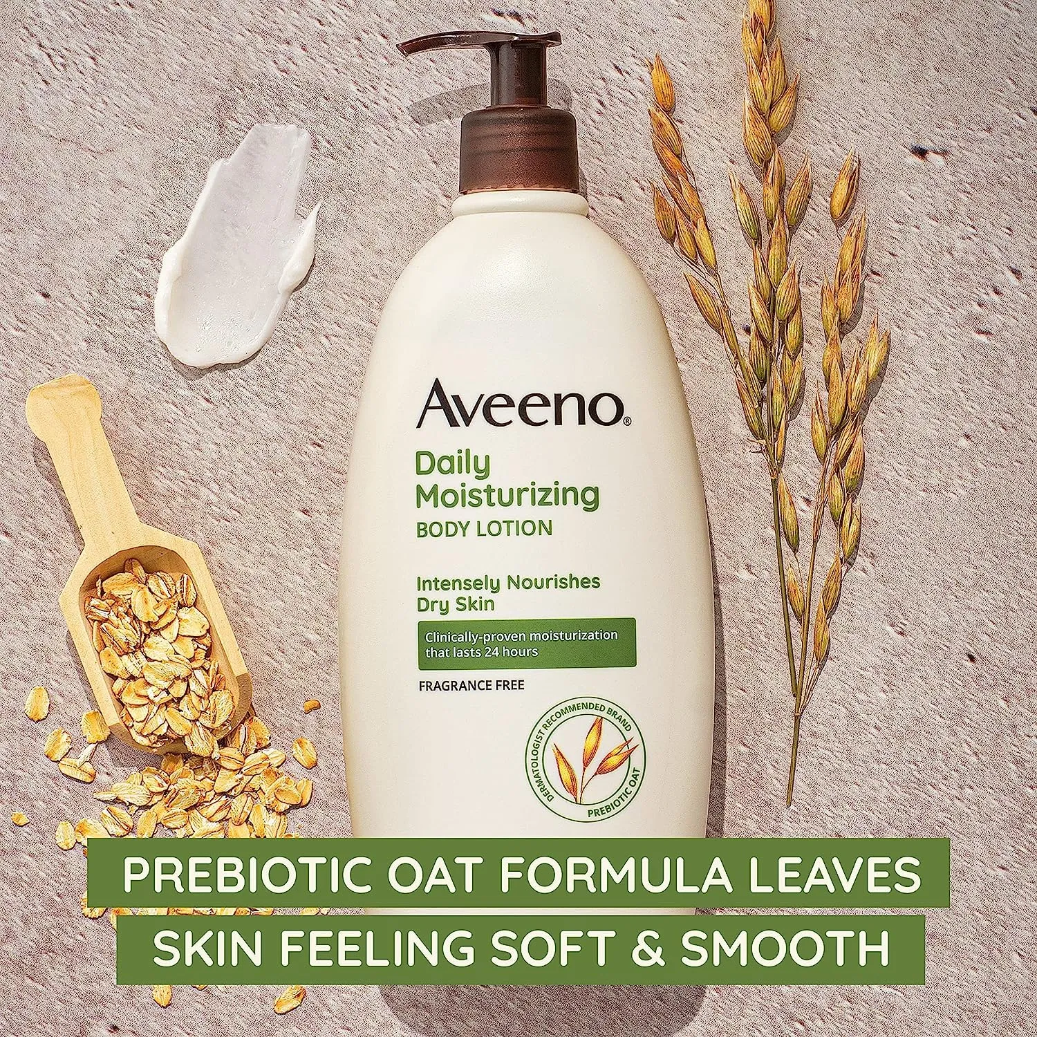 Aveeno Daily Moisturizer, Body Lotion, For Dry Skin,