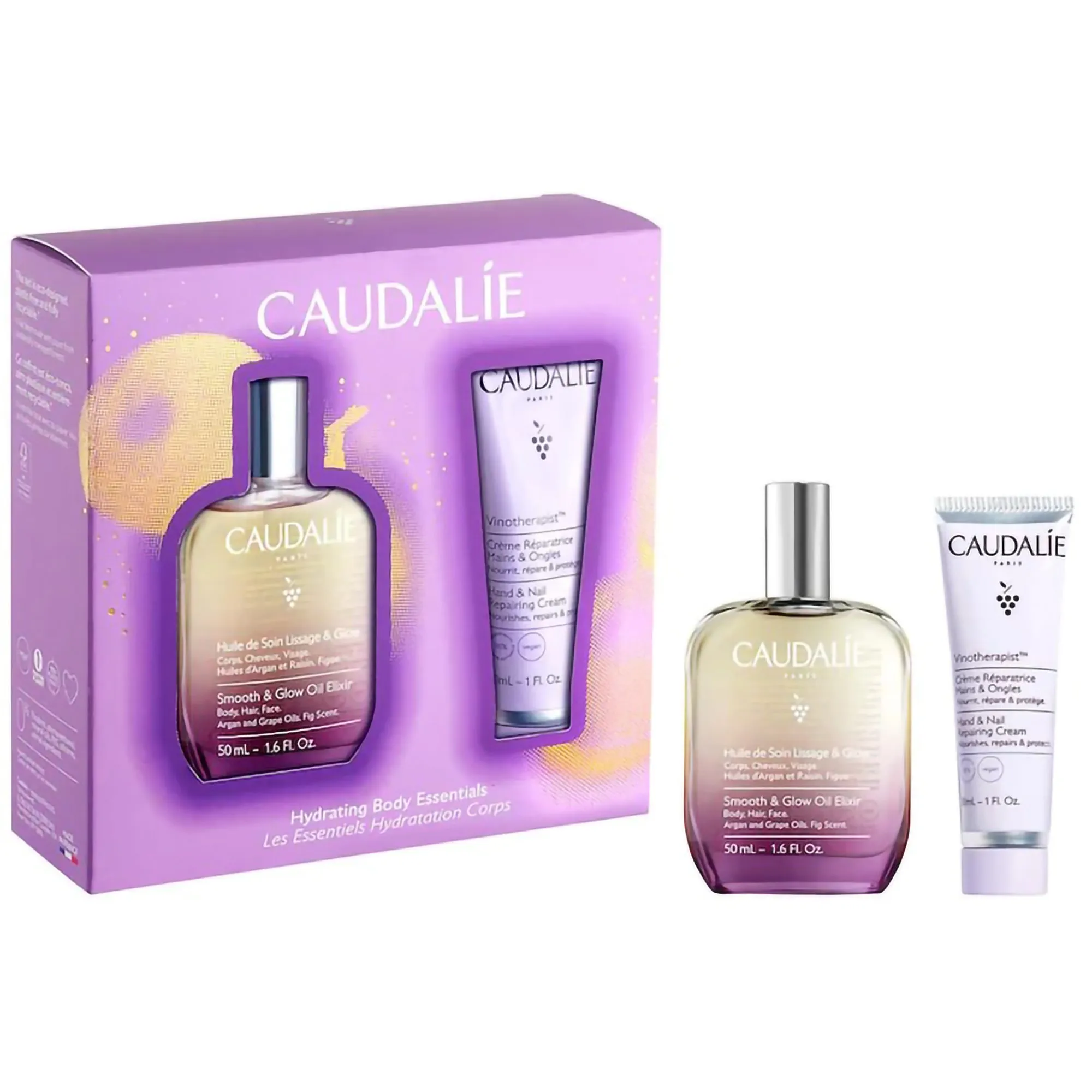 Caudalie Hydrate & Restore Body Essentials Set-Holiday 2024