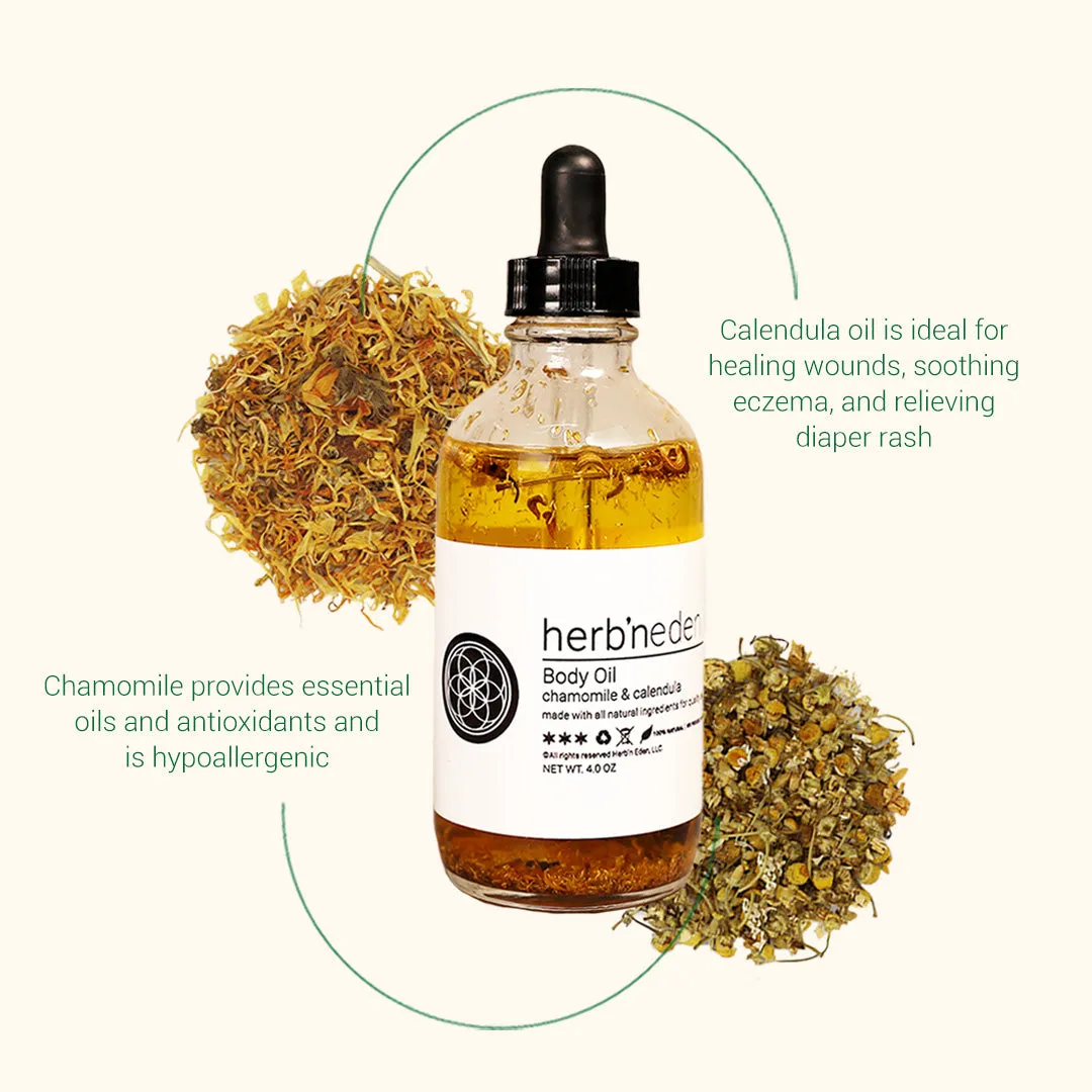 Chamomile & Calendula Body Oil