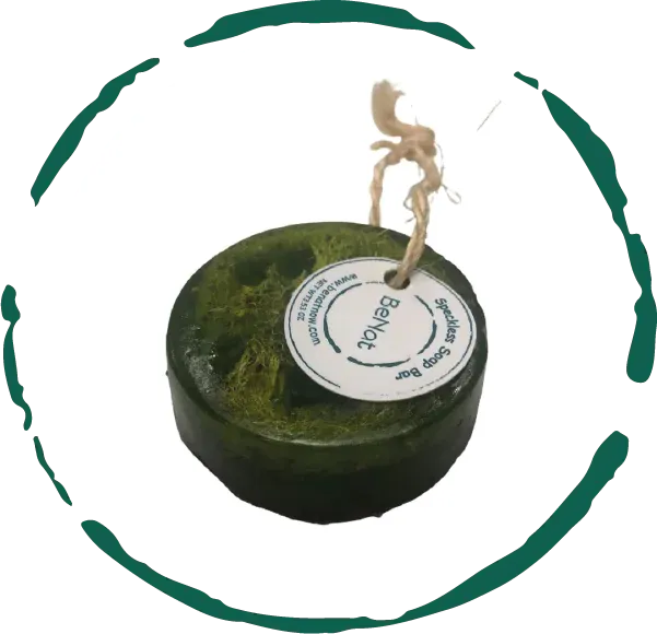 Chia Lemon Parsley Coconut Oil Soap Bar