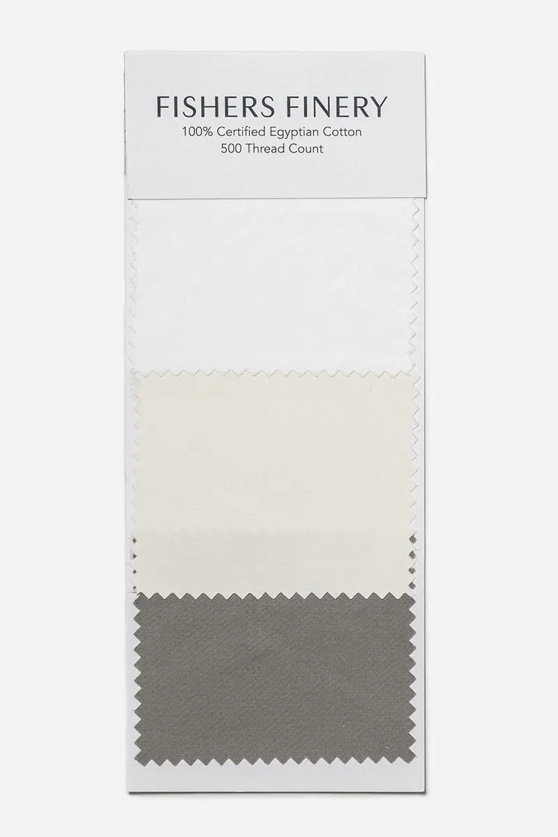 Egyptian Cotton Sateen Fabric Swatches