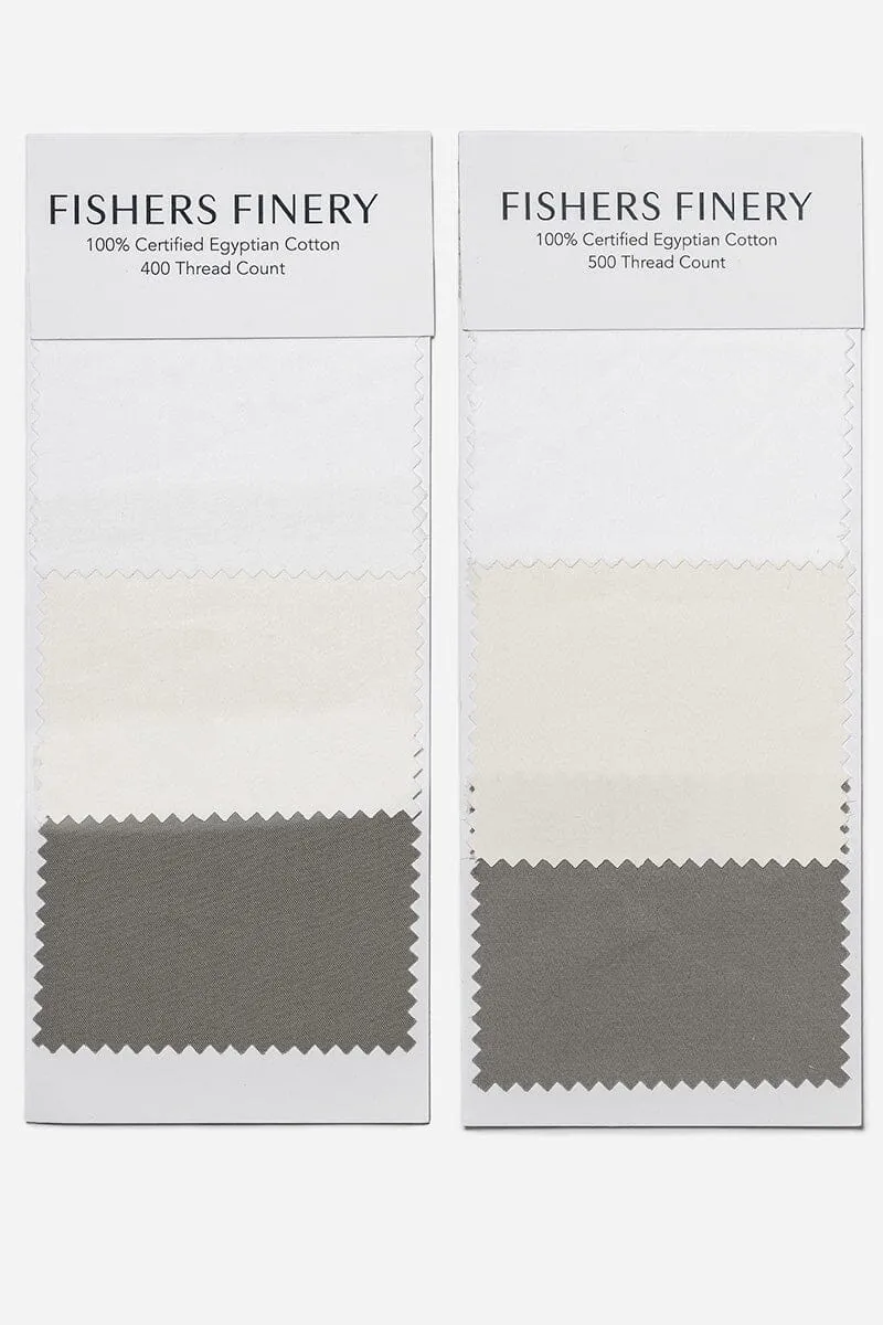 Egyptian Cotton Sateen Fabric Swatches