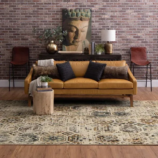 Elements 91623 70033 Tunis Beige Rug