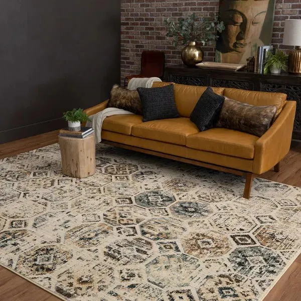 Elements 91623 70033 Tunis Beige Rug