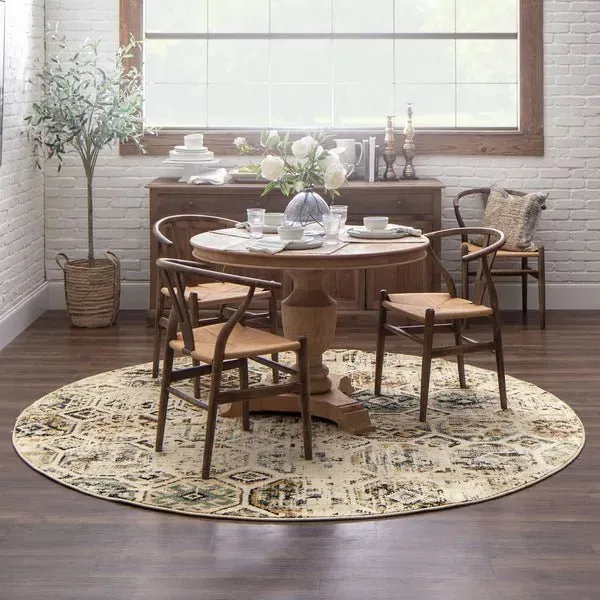 Elements 91623 70033 Tunis Beige Rug