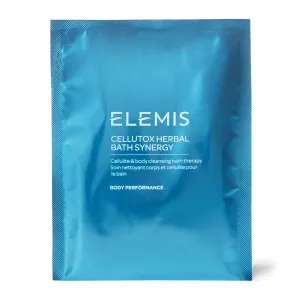 ELEMIS Cellutox Herbal Bath Synergy, Cellulite and Body Cleansing Bath Therapy, 10 Packets