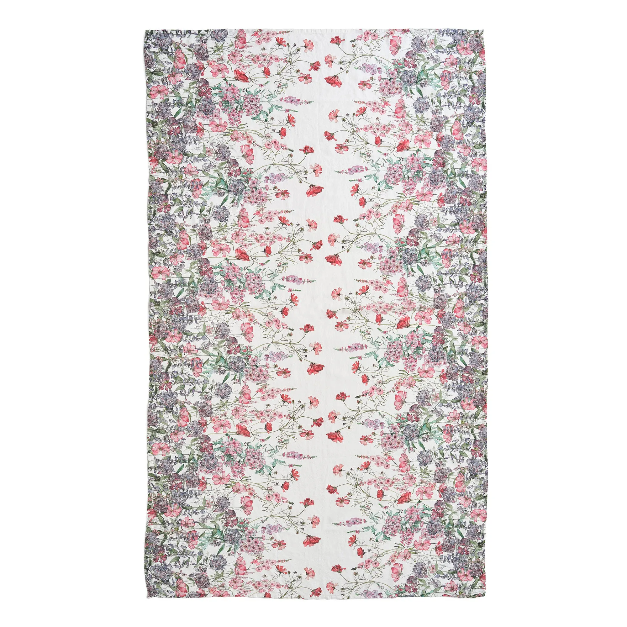 English Cutting Garden Linen Table Cloth