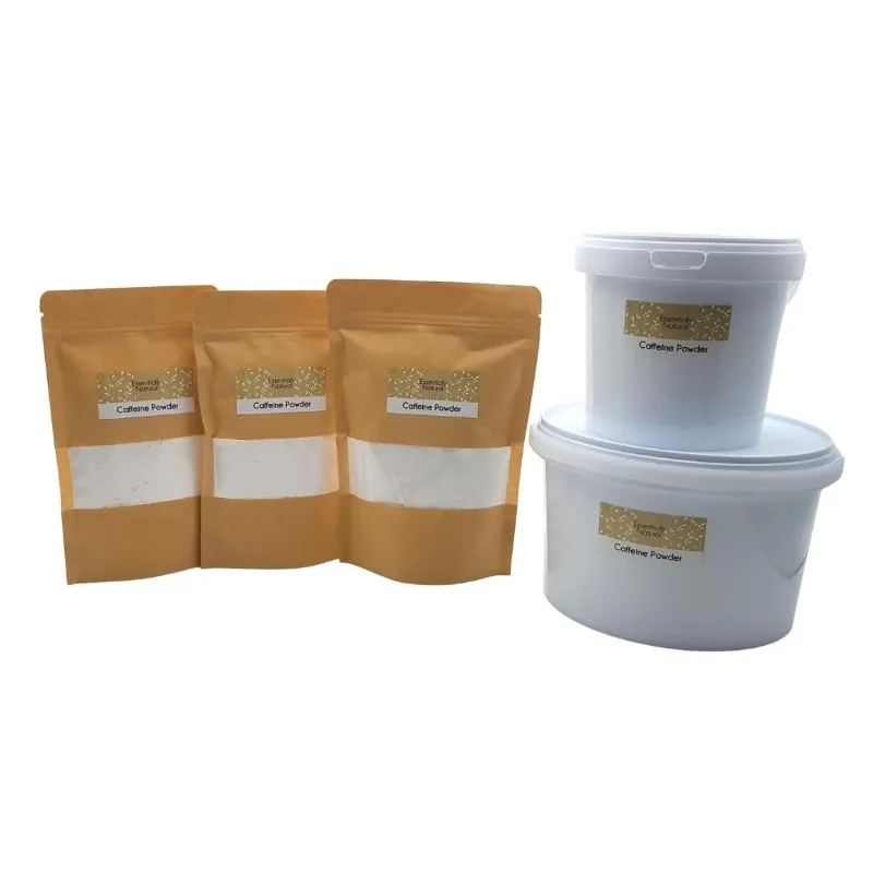 Essentially Natural Caffeine Powder - BP Grade
