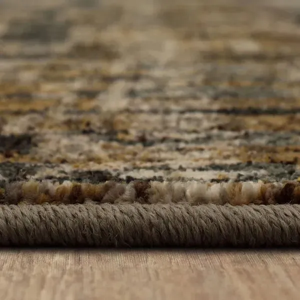 Expressions 91675 50128 Kaleidoscopic Denim Rug