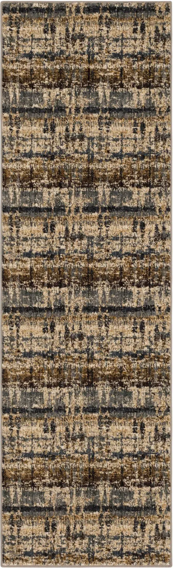 Expressions 91675 50128 Kaleidoscopic Denim Rug