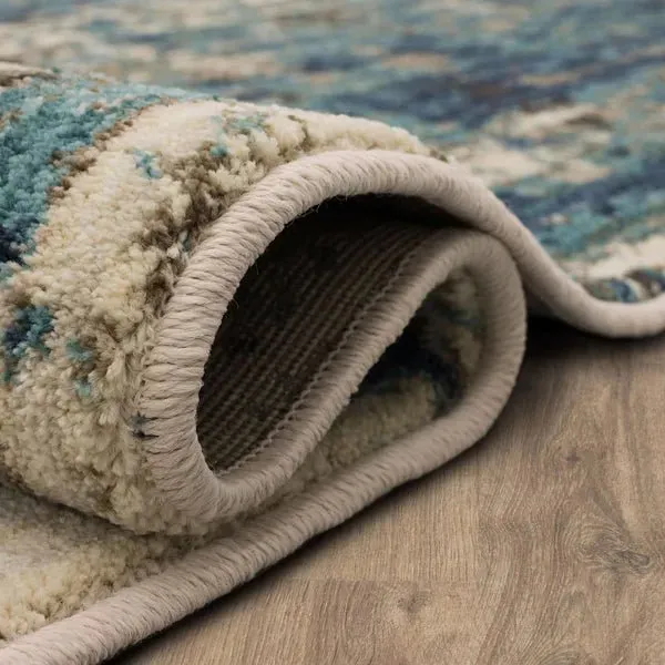 Expressions 91676 50137 Precipice Lagoon Rug