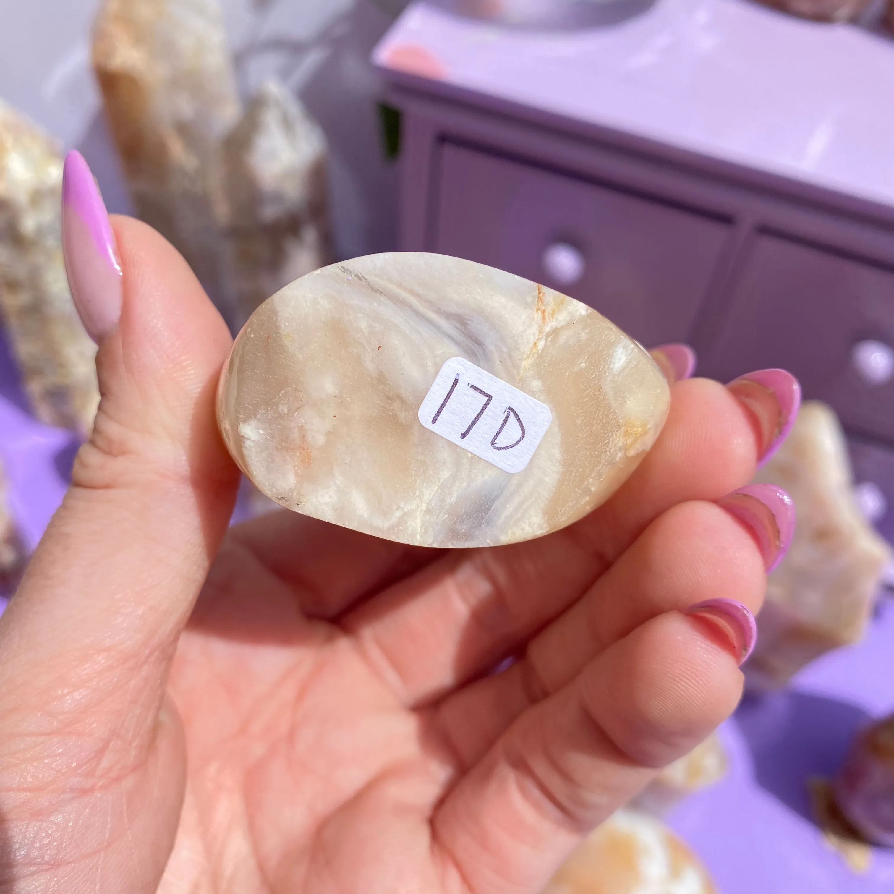 Flower Agate Freeform