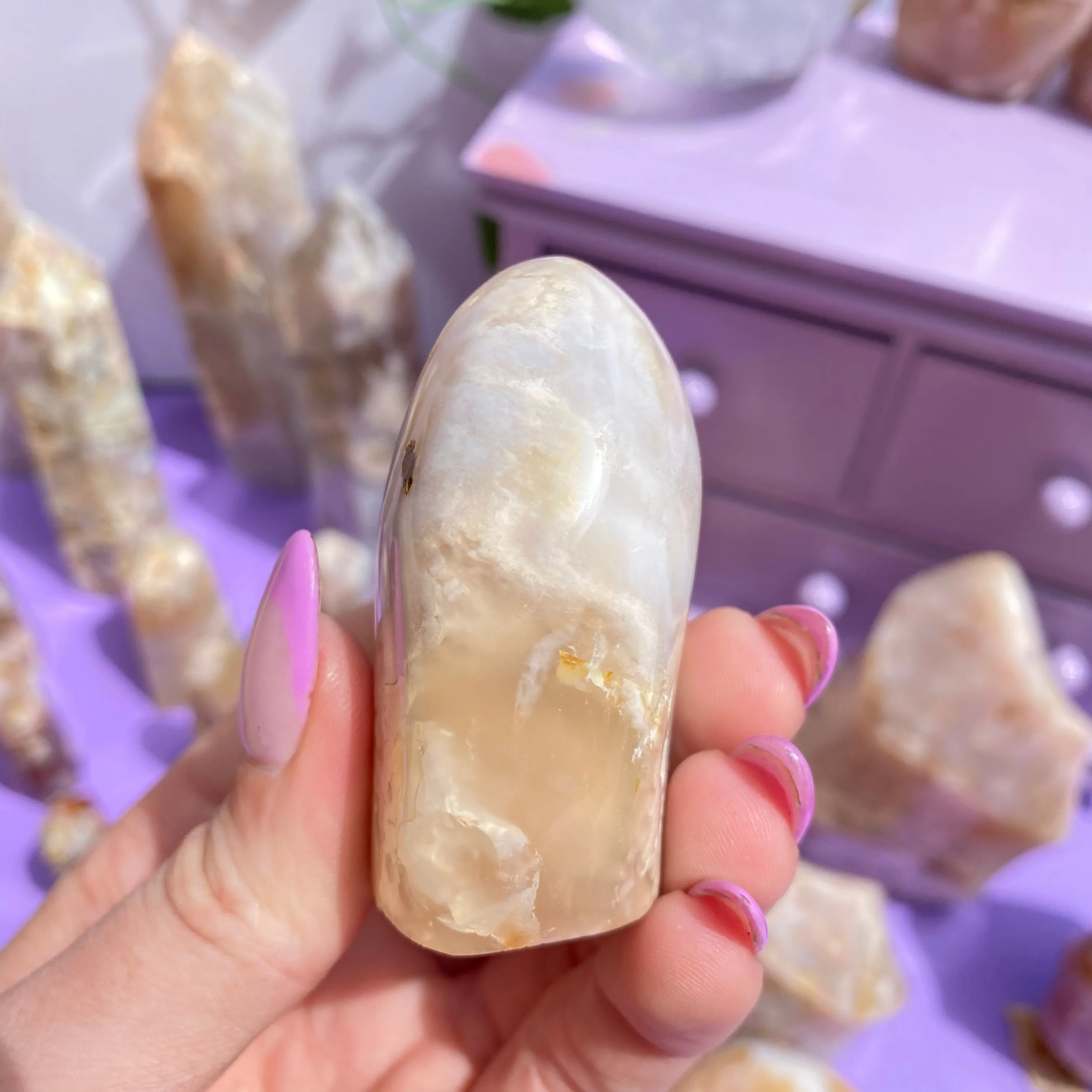 Flower Agate Freeform