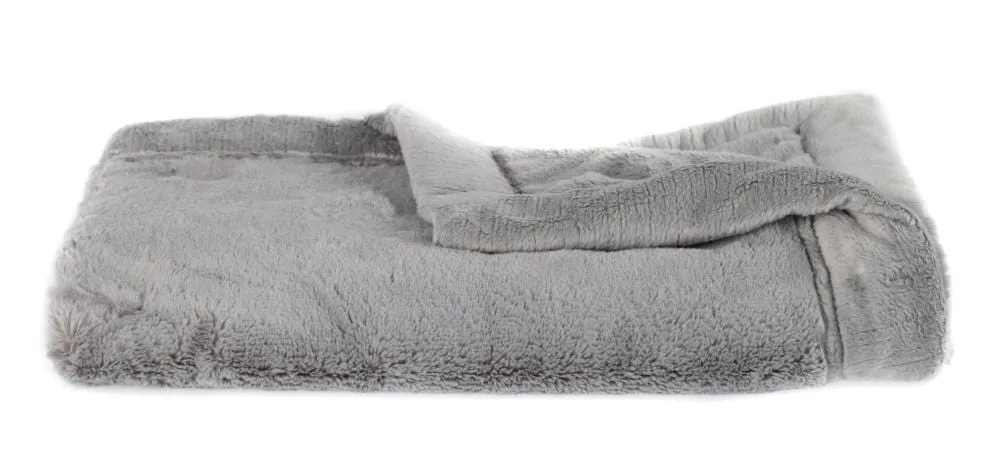 Gray Lush Blanket