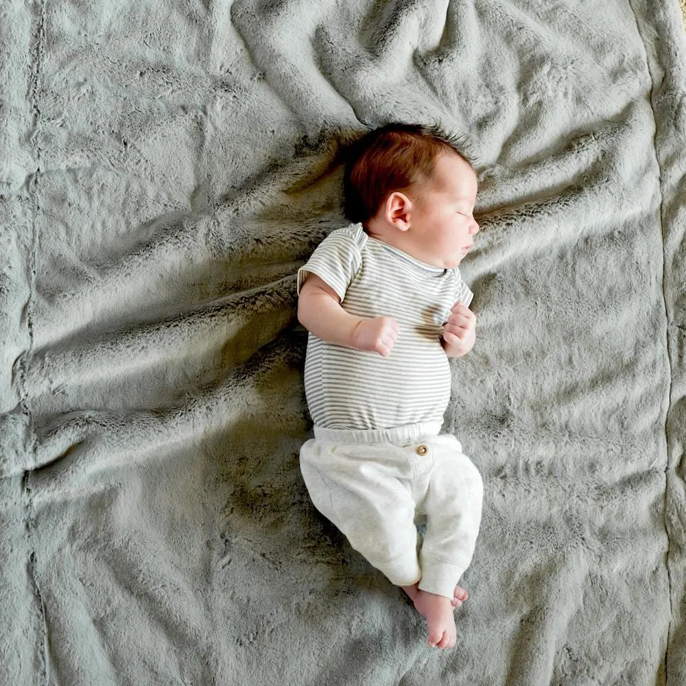 Gray Lush Blanket