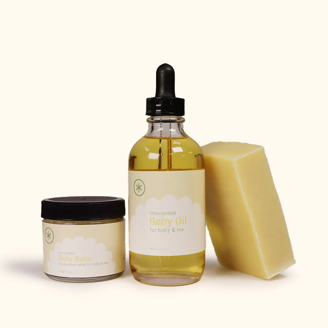 Herb'nbaby Unscented Bundle
