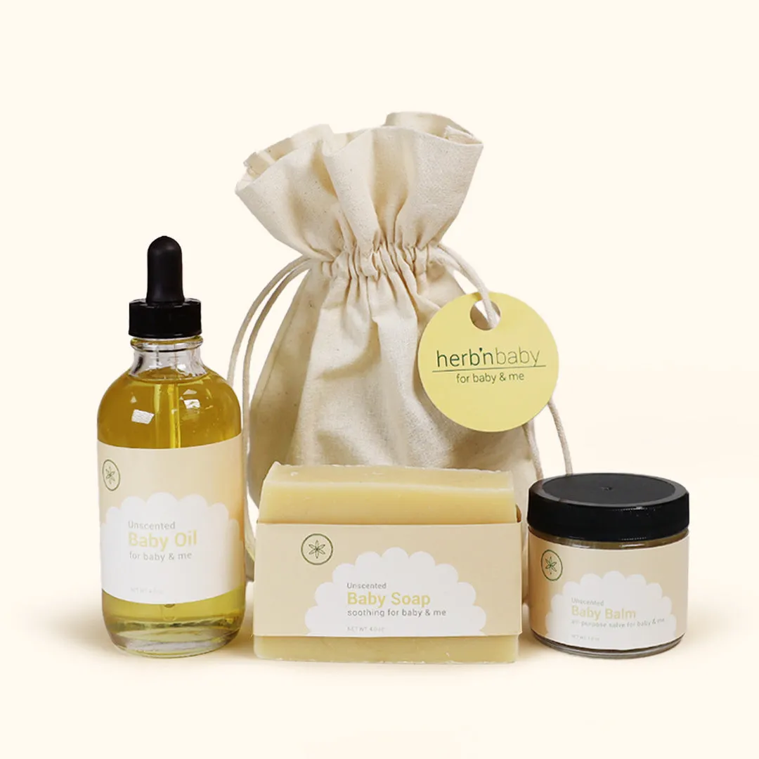 Herb'nbaby Unscented Bundle