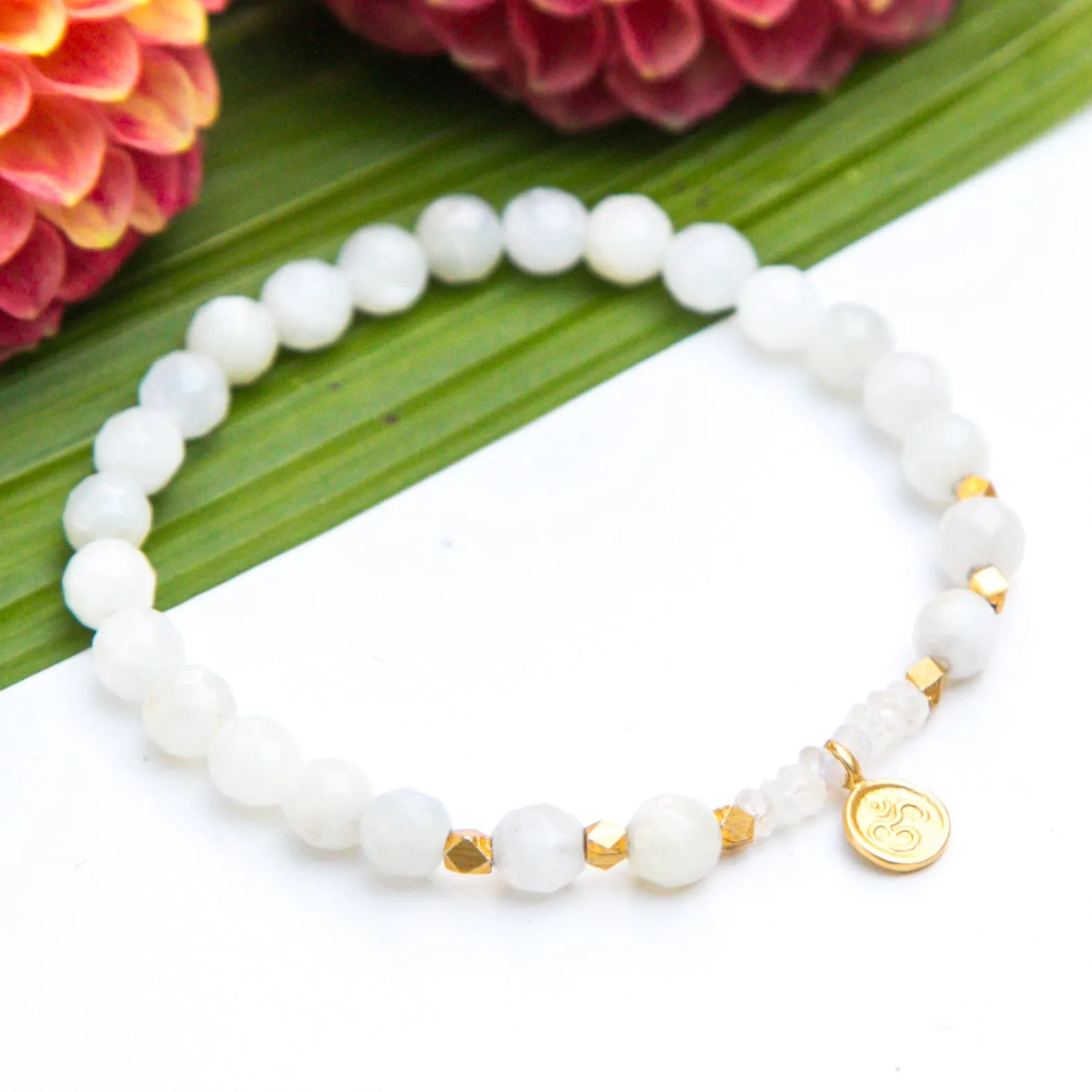 I Am Intuitive OM Mala Bracelet