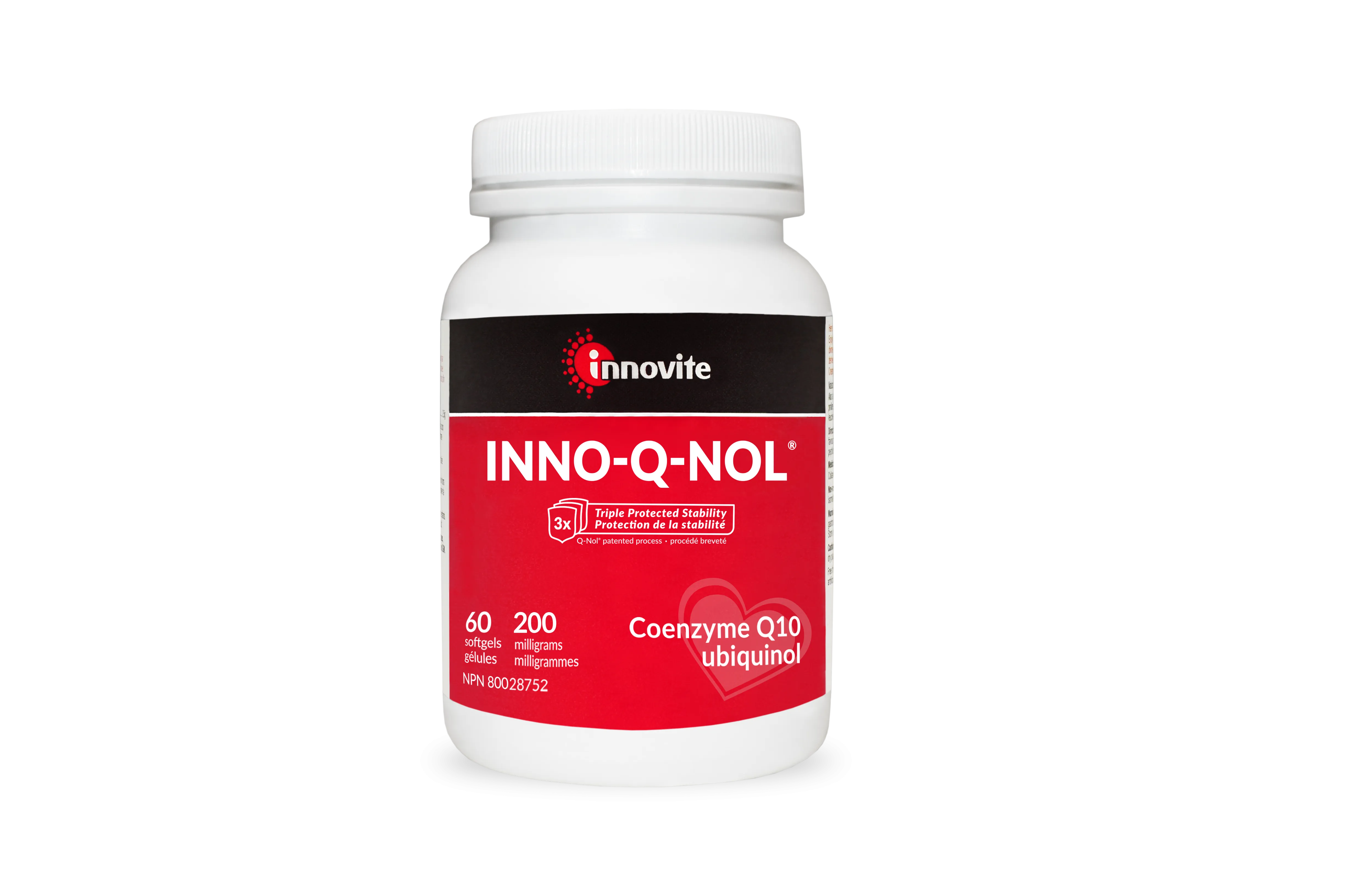 Innovite INNO-Q-NOL (CoQ10 Ubiquinol) 200mg 60s