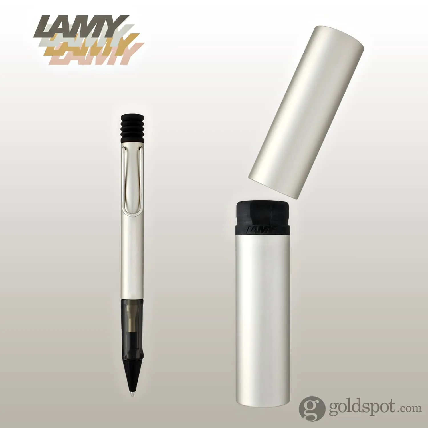 Lamy LX Ballpoint Pen in Palladium