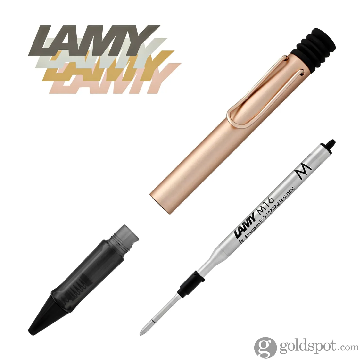 Lamy LX Ballpoint Pen in Rose Gold