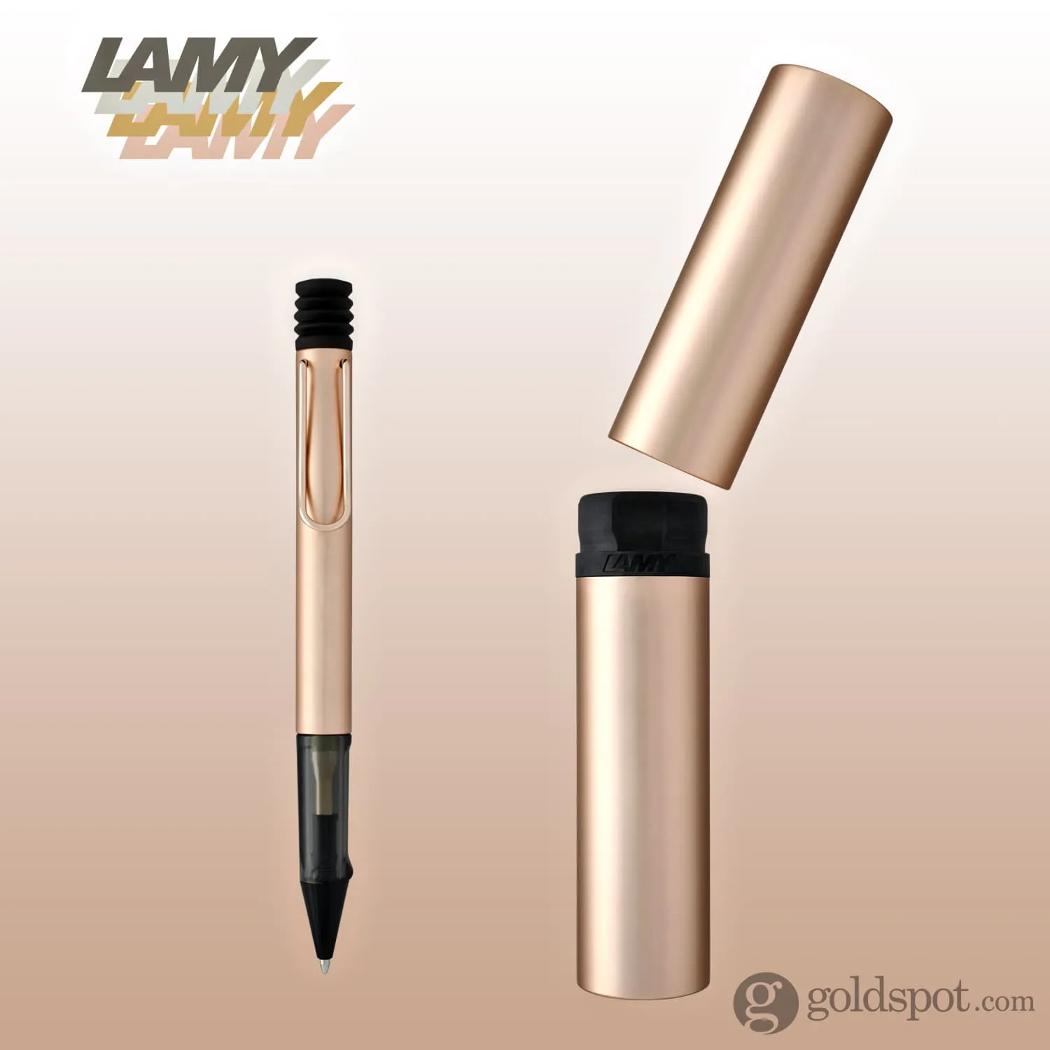 Lamy LX Ballpoint Pen in Rose Gold
