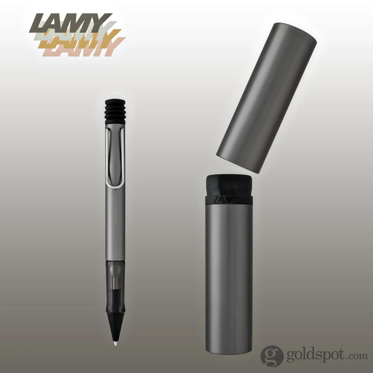 Lamy LX Ballpoint Pen in Ruthenium