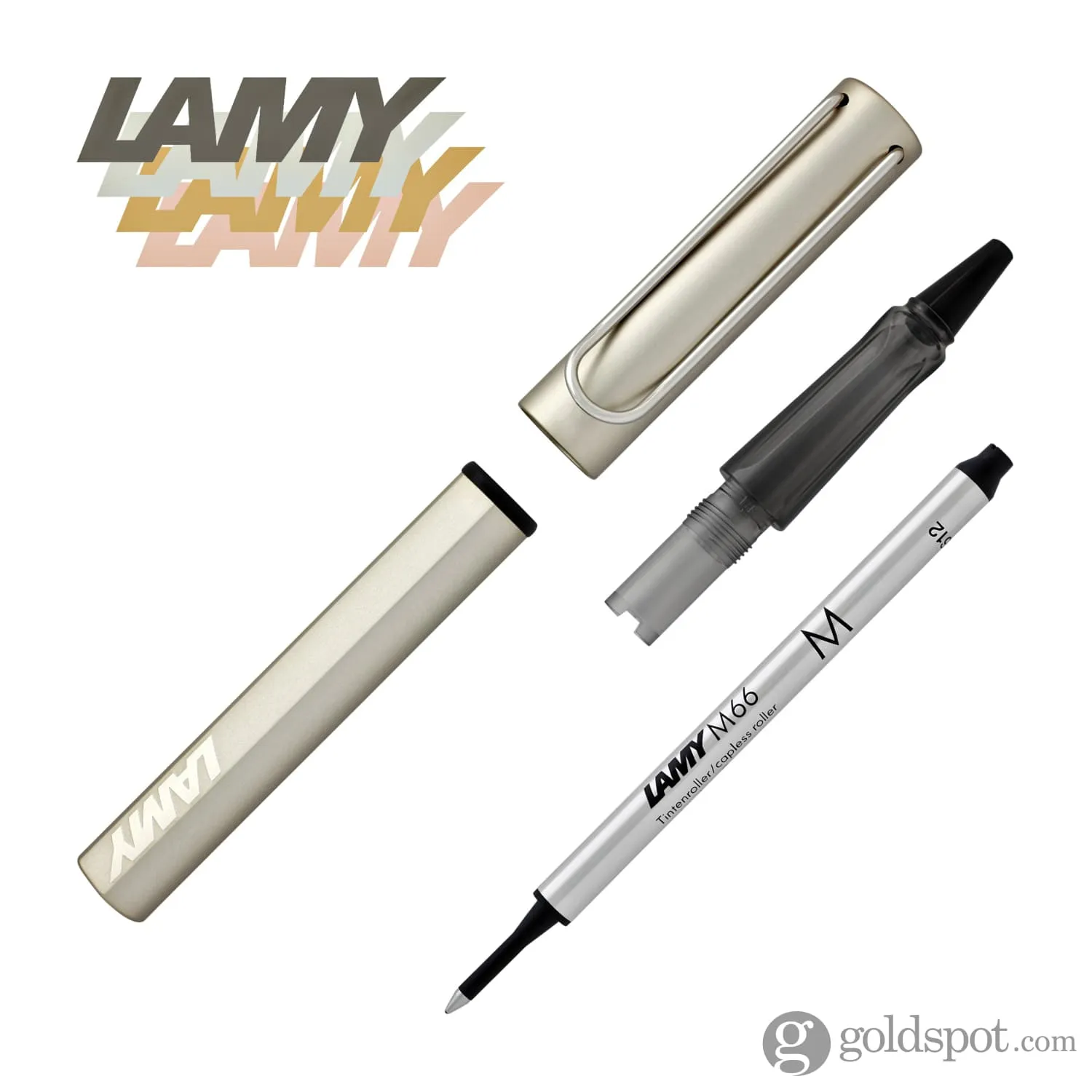 Lamy LX Rollerball Pen in Palladium