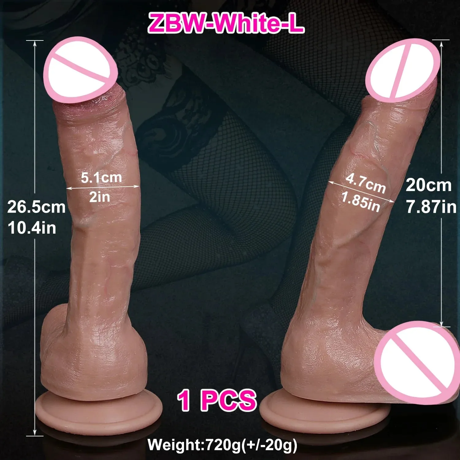 Magic Mike Pornstars Real Life Luxury Silicone Dildo