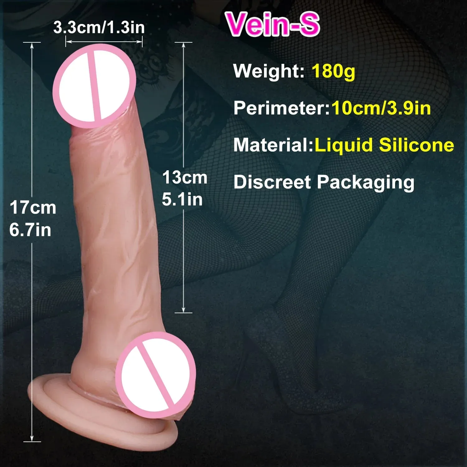 Magic Mike Pornstars Real Life Luxury Silicone Dildo