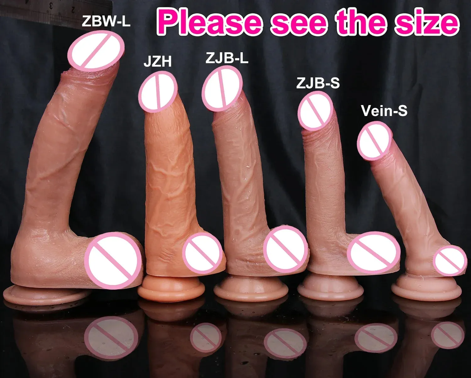 Magic Mike Pornstars Real Life Luxury Silicone Dildo