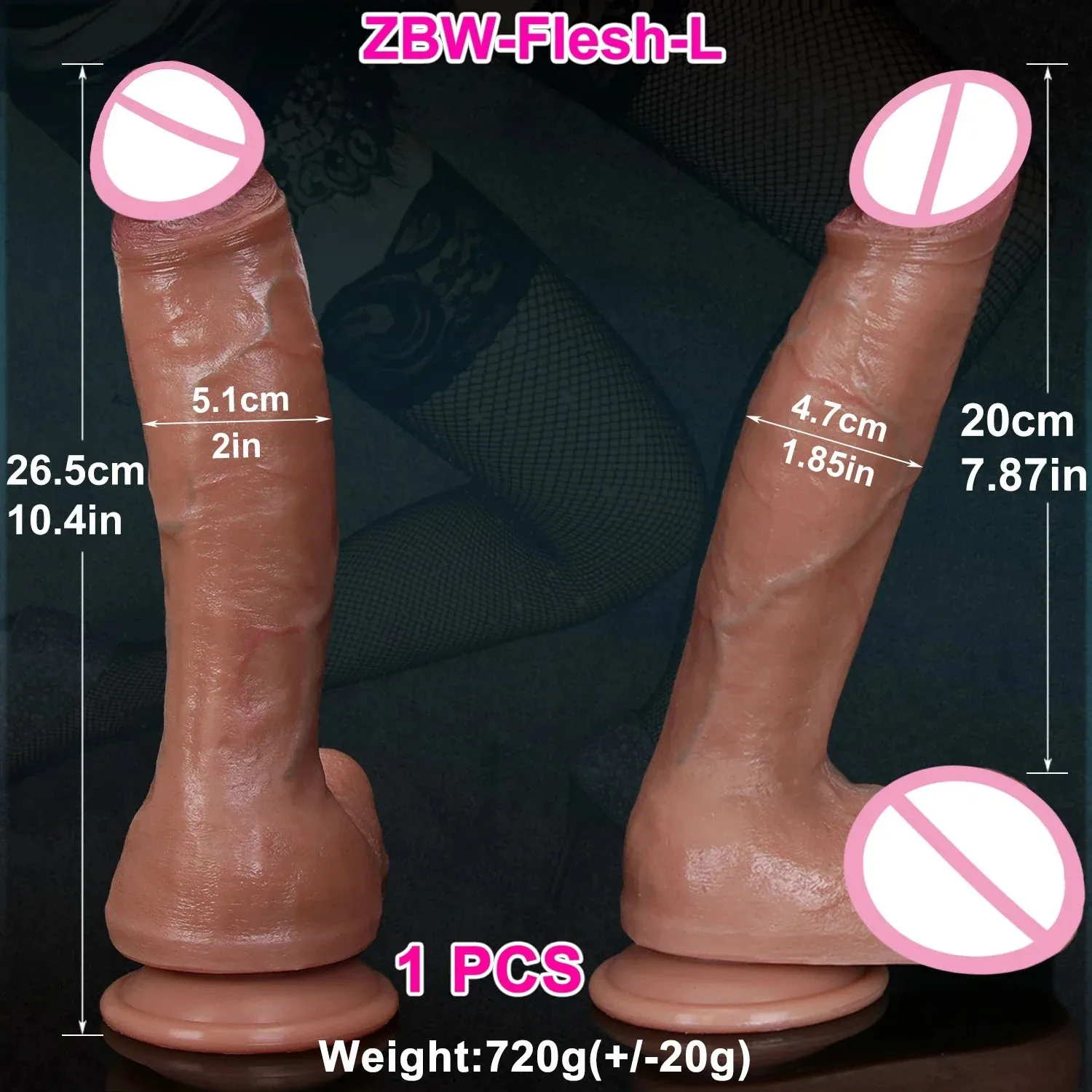 Magic Mike Pornstars Real Life Luxury Silicone Dildo