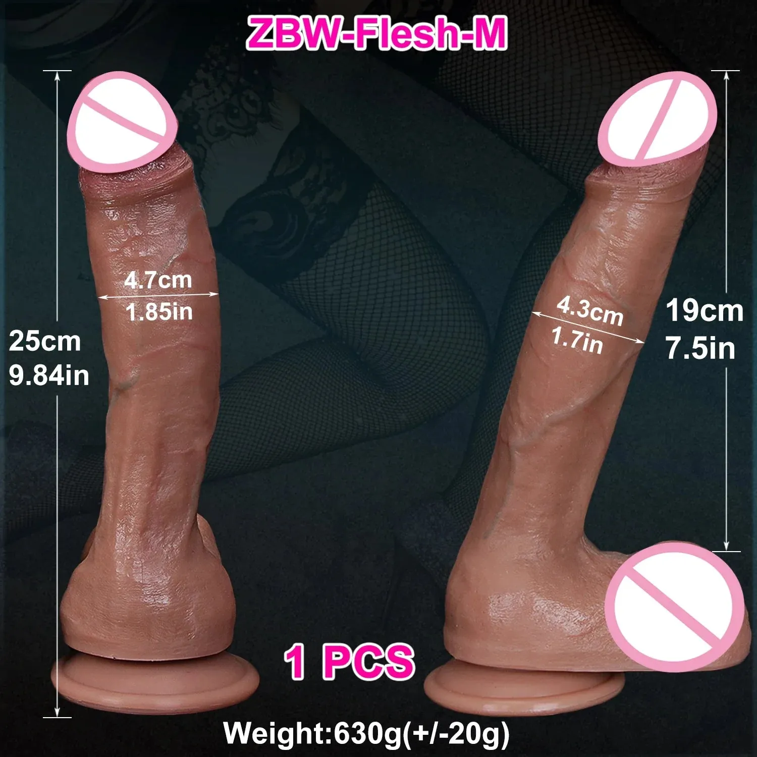 Magic Mike Pornstars Real Life Luxury Silicone Dildo