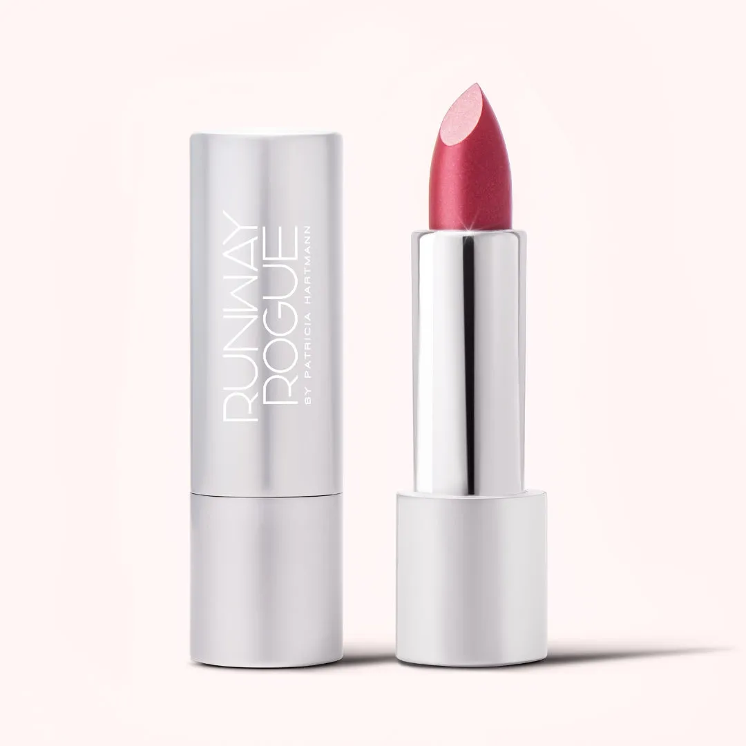 Marvelous Cream Lipstick | Muted Raspberry with Pink and Gold Shimmer