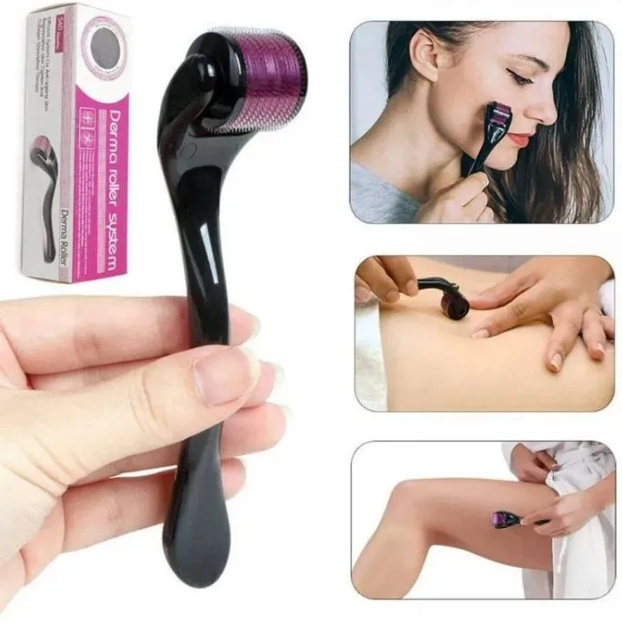 Miss Beauty New Derma Roller 0.5 Mm 540 Needles Hair & Skin System
