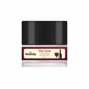 Natually Wine Scrub | Anti ageing & Clear Skin| 350gms