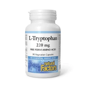 Natural Factors L-Tryptophan 220mg (90Vcaps)