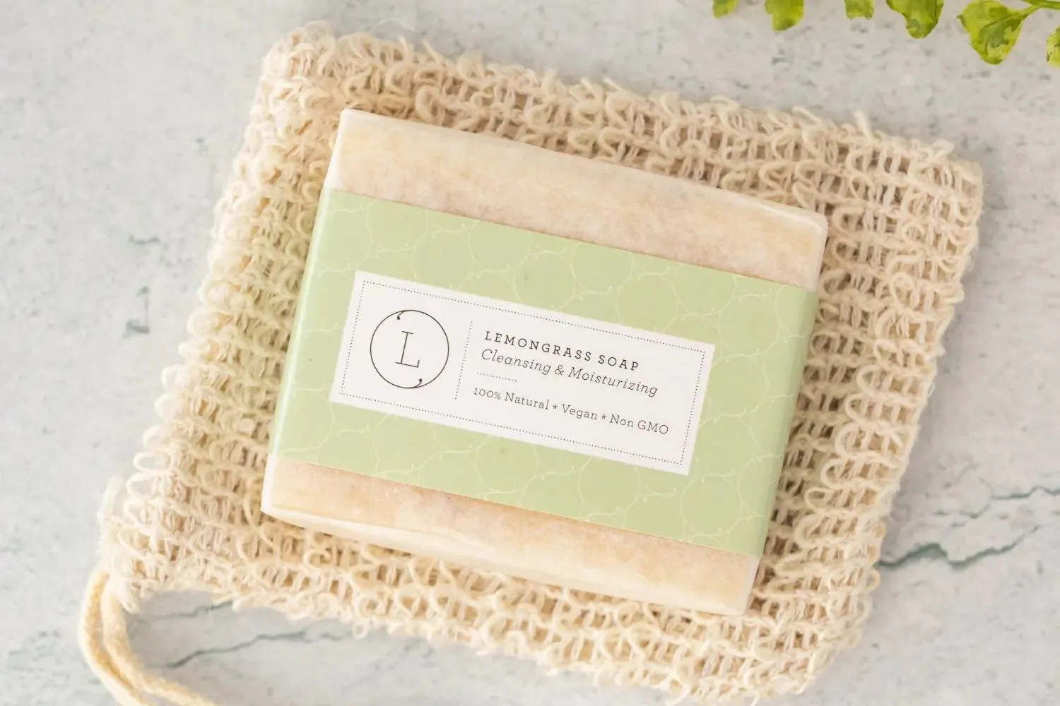 Natural Handmade Lemongrass Soap Bar