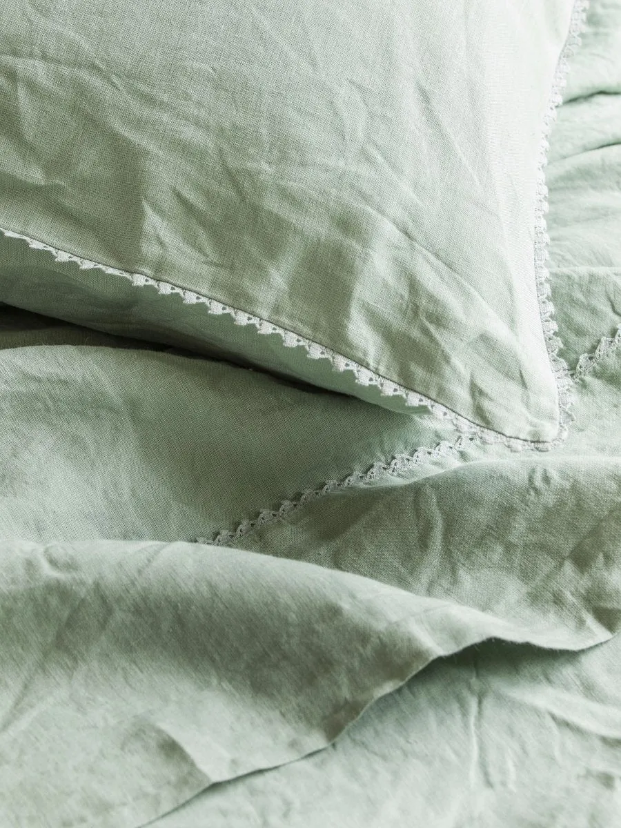 Alexandre Turpaults Luxury Nouvelle Vague Eucalyptus Bedding Set