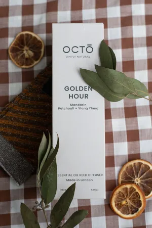 Octo London Golden Hour Reed Diffuser (Mandarin   Patchouli)