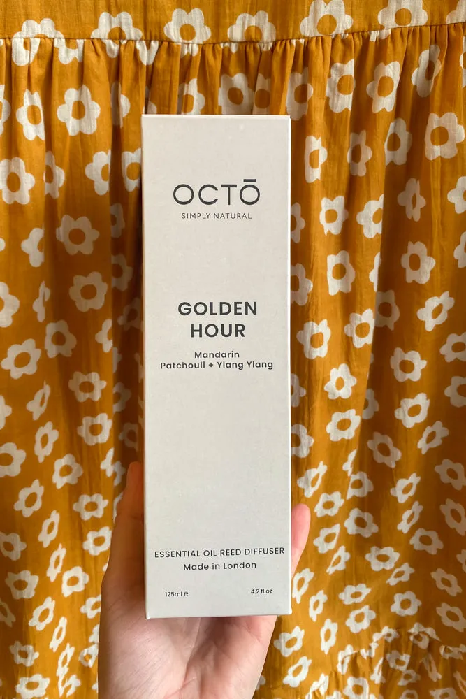 Octo London Golden Hour Reed Diffuser (Mandarin   Patchouli)