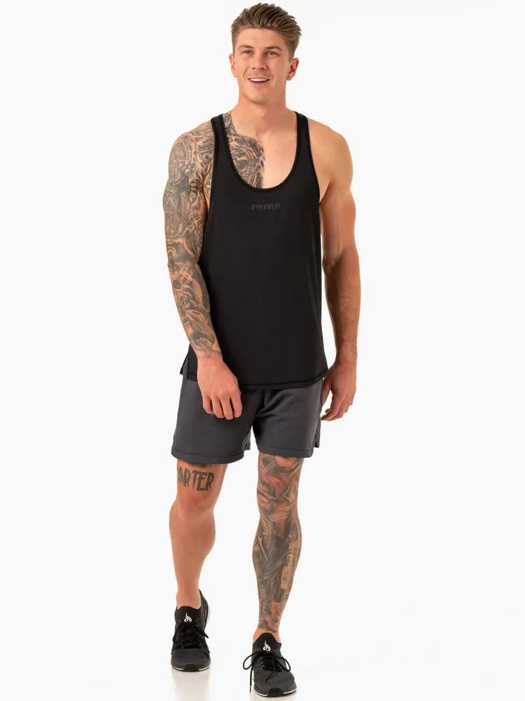 OPTIMAL MESH T-BACK BLACK
